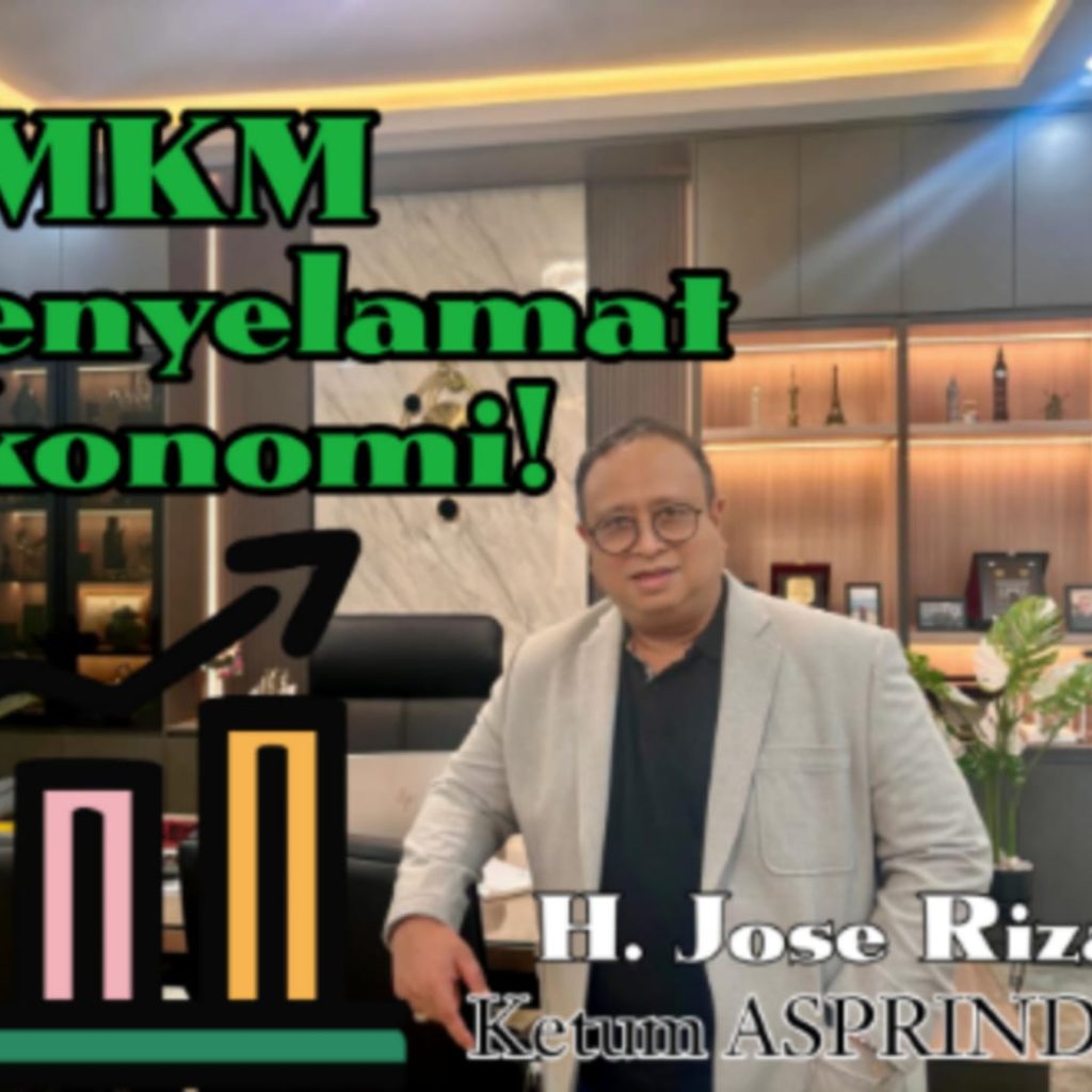 H. Jose Rizal, Ketua Umum Asprindo, mengkritik kebijakan fiskal pemerintah yang dinilai memicu perlambatan ekonomi dan mendesak reformasi struktural serta dukungan nyata untuk UMKM. (Foto: Asprindo)
